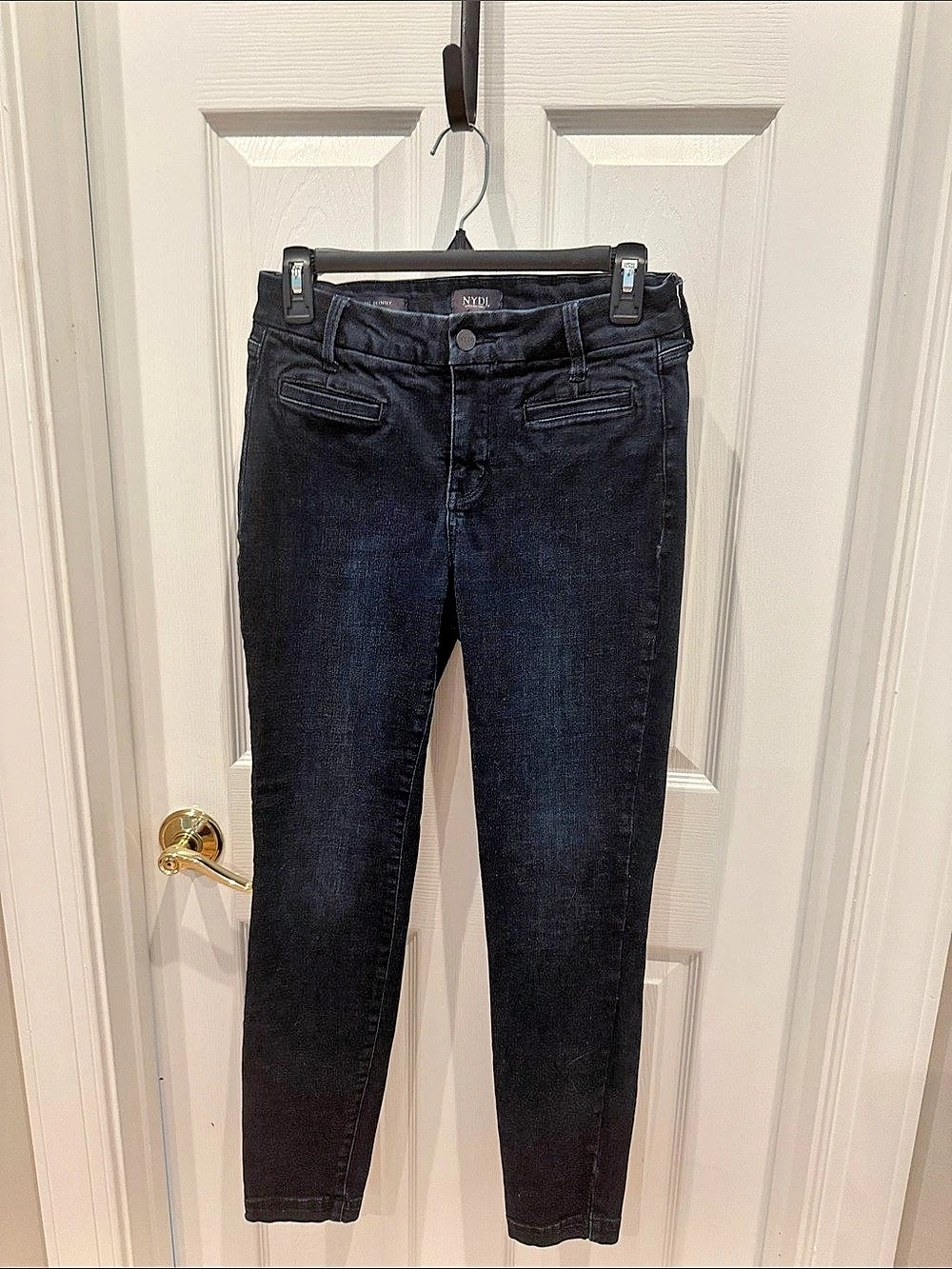 NYDJ Ami Skinny Jeans in Blue Dark Wash Size 2